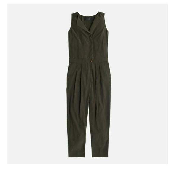 J.CREW Polyester Jumpsuit Jumpsuits & Rompers for Women army geeen - Picture 3 of 12
